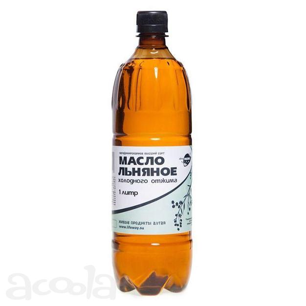 Льняное масло для пищевого потребления